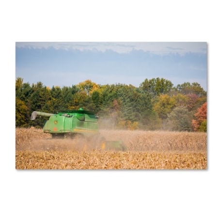 Jason Shaffer 'John Deere' Canvas Art,12x19